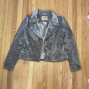 Blank NYC Suede Moto Jacket